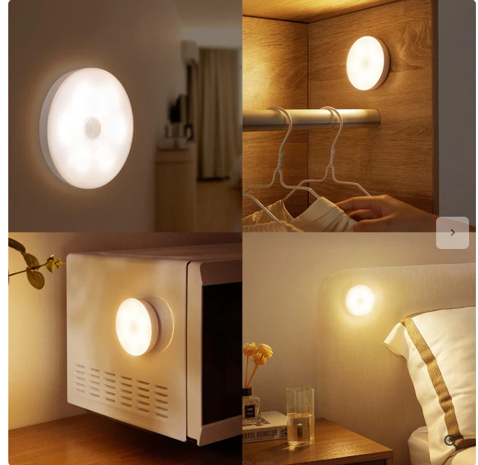 LumiStep™ Muévete seguro en casa, incluso en la oscuridad.