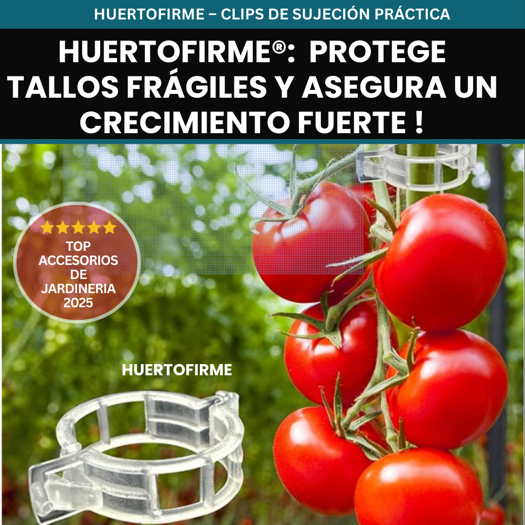 HUERTOFIRME®: ¿Quieres ahorrar dinero cuidando tu huerto? (pack de 100)