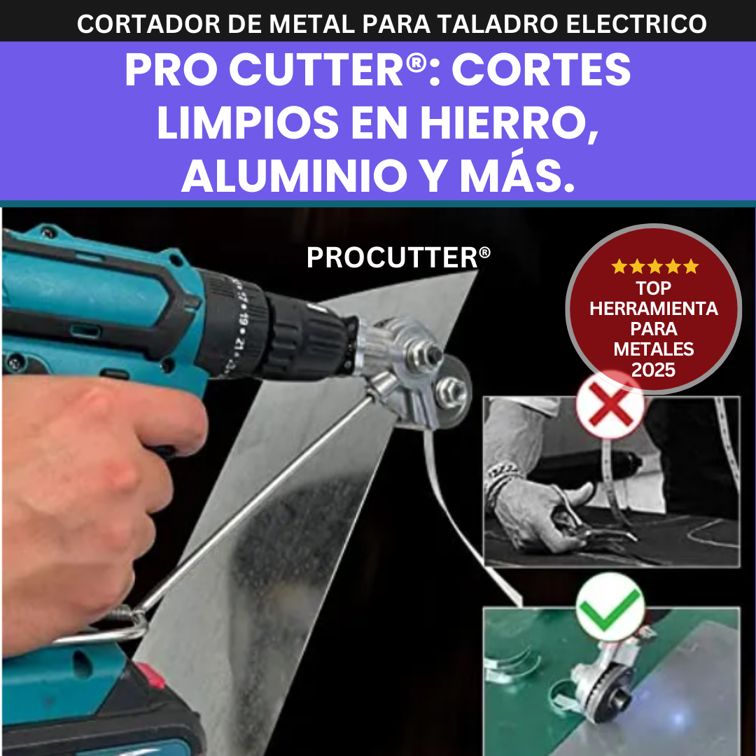 PROCUTTER®: Corta metal como un experto en segundos!