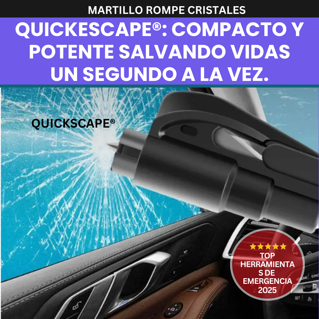 QUICKSCAPE®: Salvando vidas un segundo a la vez!