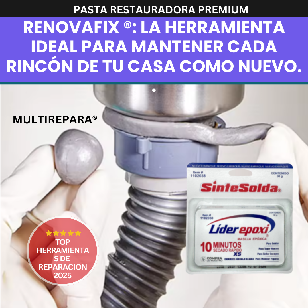 RenovaFix ®: La solución que reemplaza al maestro en tu hogar!