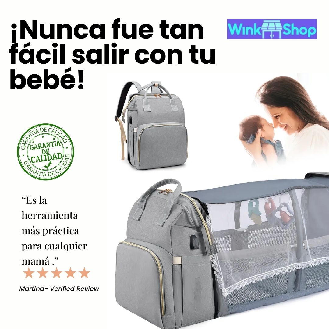 Mochila Pañalera Multifuncional®: Todo lo que tu bebé y tú necesitan