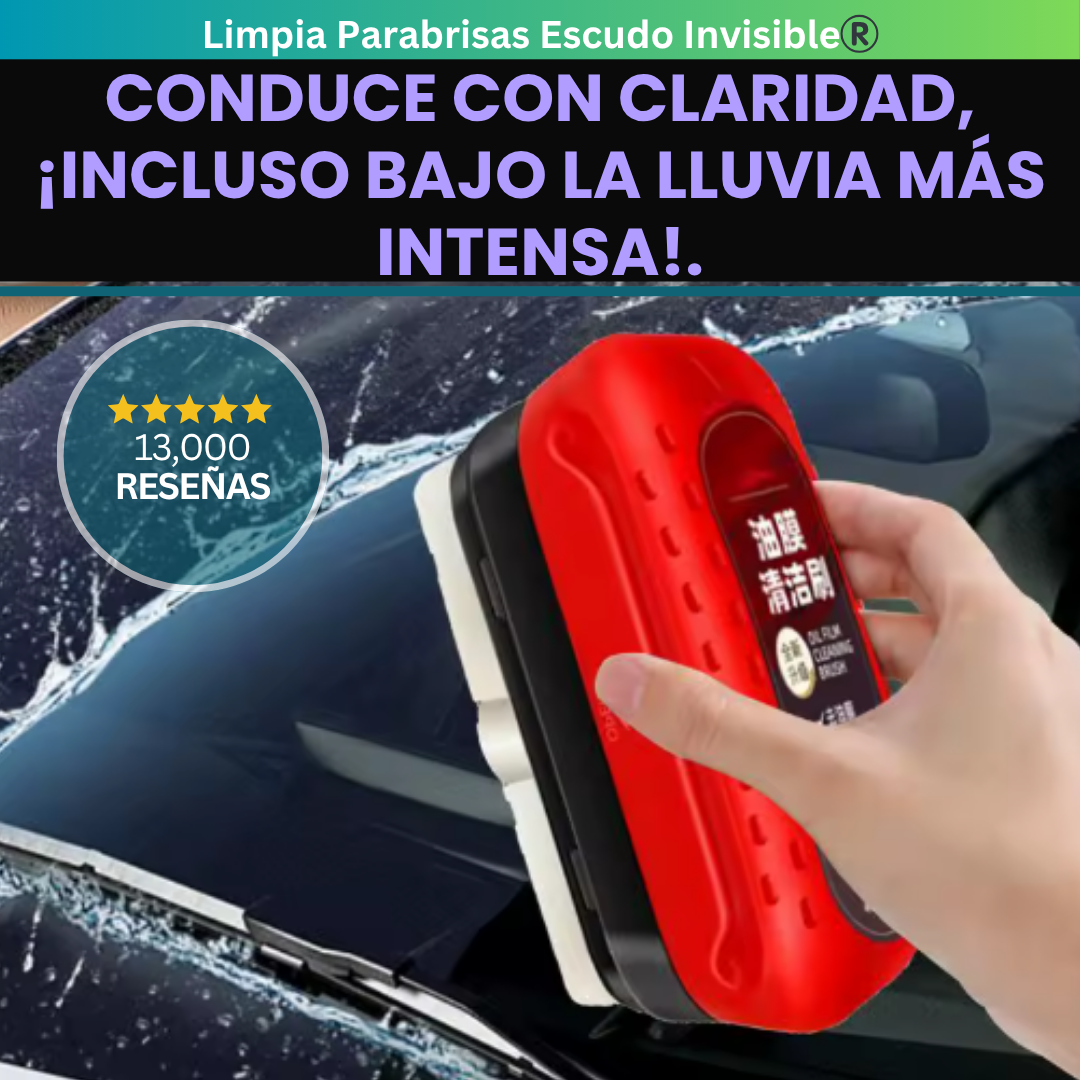 Limpia Parabrisas Escudo Invisible®️:Protege tu visión, protege tu vida.