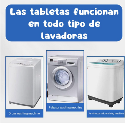 Ciclo Puro®: ¡Lava tu lavadora sin esfuerzo! Pastillas efervescentes (INCLUYE 12)