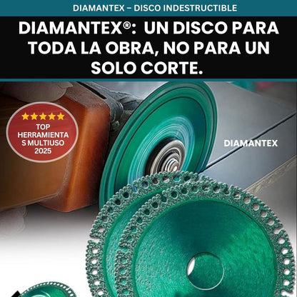 DIAMANTEX: El disco que no se rompe, incluso en los trabajos más duros.