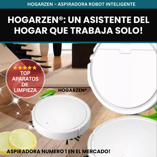 HOGARZEN®:Más que una aspiradora: un asistente del hogar que trabaja solo