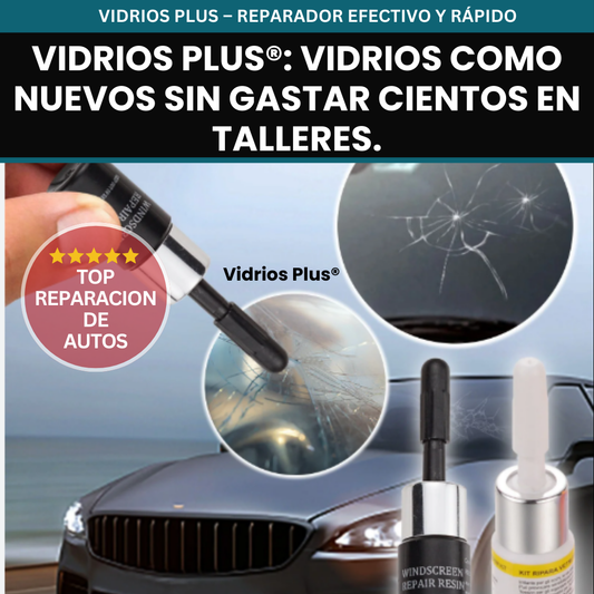 VIDRIOSPLUS®:Devuelve la claridad y seguridad a tus cristales!