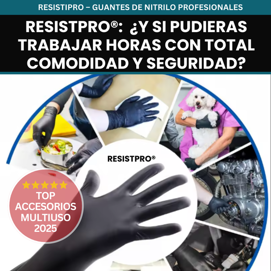 RESISTPRO: trabajar horas con total comodidad y seguridad! (pack de 100)